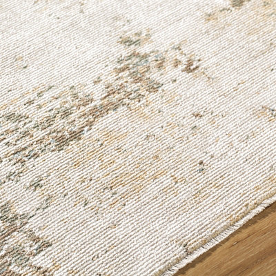 TALI Galey Alix x Livabliss Abstract Modern Marble Brown/Cream Area Rug 120 x 170 cm
