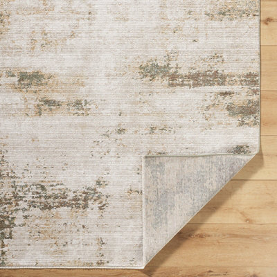 TALI Galey Alix x Livabliss Abstract Modern Marble Brown/Cream Area Rug 120 x 170 cm