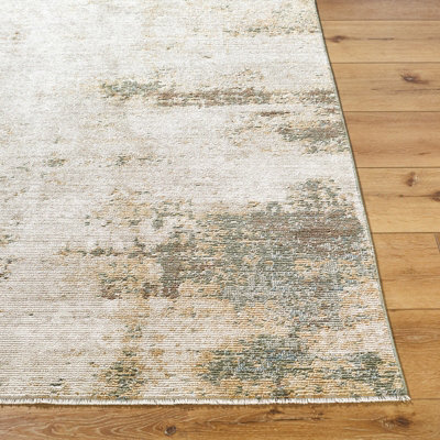 TALI Galey Alix x Livabliss Abstract Modern Marble Brown/Cream Area Rug 120 x 170 cm
