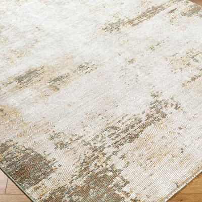 TALI Galey Alix x Livabliss Abstract Modern Marble Brown/Cream Area Rug 120 x 170 cm