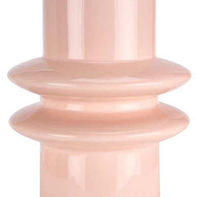 Tall Ceramic Bubble Vase - 30cm - Nude