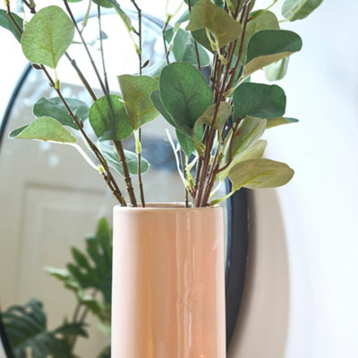Tall Ceramic Bubble Vase - 30cm - Nude - 4