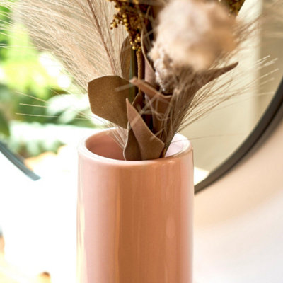 Tall Ceramic Bubble Vase - 30cm - Nude - 5