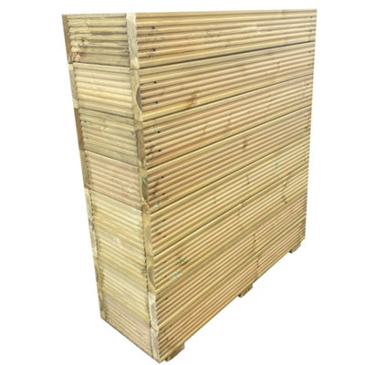 Tall Restaurant Planter - 6 Boards High x 1.2m Long