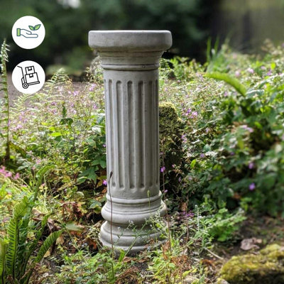 Tall Roman Pillar Column Pedestal