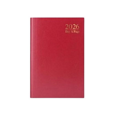 Tallon 2026 Day A Page A6 Diary Red (One Size)