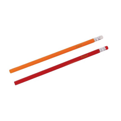 Tallon Pencil With Eraser (Pack of 12) Red/Yellow (One Size)