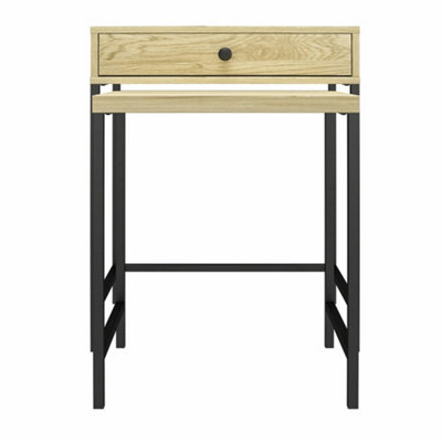 Tamlin Nesting End Table Linseed Oak