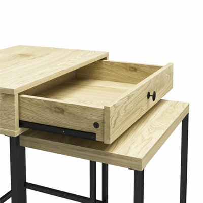 Tamlin Nesting End Table Linseed Oak