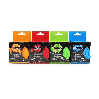 Tango Gel Can Air Freshener-Orange,Cherry,Apple,Blue raspberry