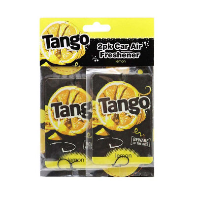Tango Gel Car Air Freshener-Lemon / Orange 2pcs - 3