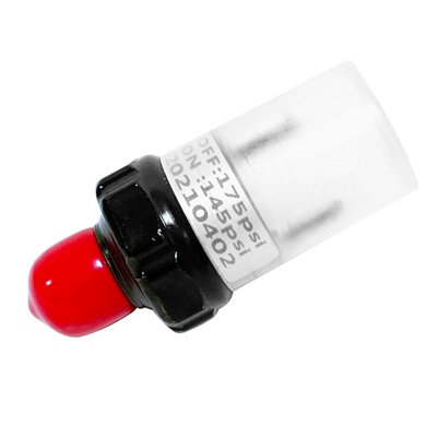 Tank-Mounted Air Pressure Switch 1/4'' NPT 145-175PSI for 12/24V Train/Air Horn Air Compressor