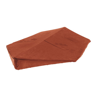 TapcoSlate Classic Edwardian Hip End Cap (4 Pack) - 90 Degree, Brick Red