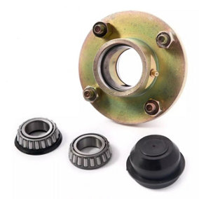 Taper Hub Assembly (1") Cast body with grease nipple