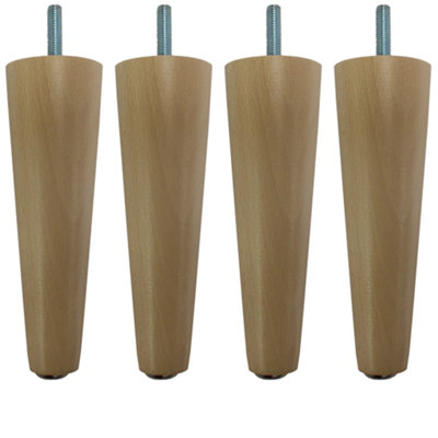 Tapered Wooden Furniture Legs Tall