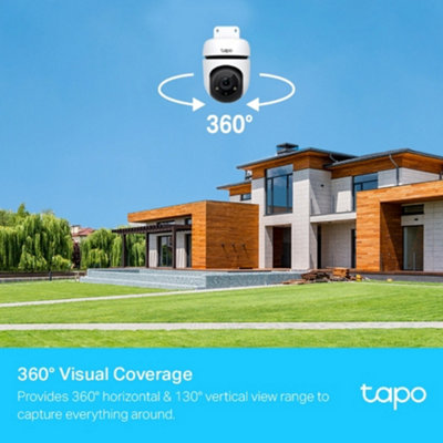 Tapo C500 Outdoor Pan Tilt Security Wi-Fi Camera - 4