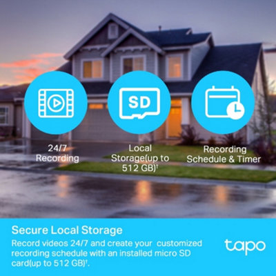 Tapo C500 Outdoor Pan Tilt Security Wi-Fi Camera - 8