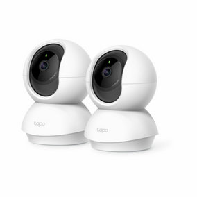 Tapo Indoor full HD pan/tilt smart security camera - 2 pack (Soft bundle - C200 x 2)