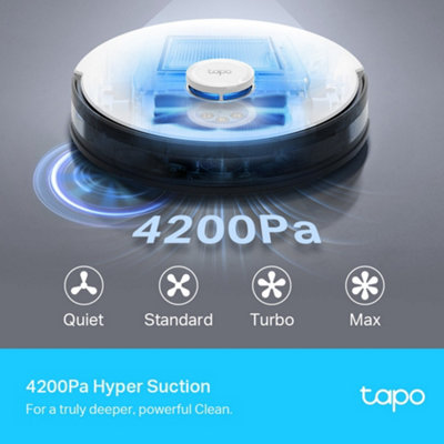 Tapo RV30 Plus Robot Vacuum Cleaner + mop & Auto-Empty Dock