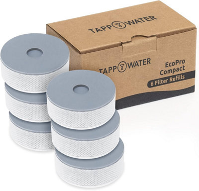 TAPP Water - TAPP 2 Twist - Jaarpakket - Duurzame Kraanwaterfilter Filtert Kalk Chloor Lood Microplastics Keukenkraanfilter