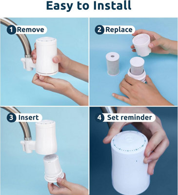 Tappwater EcoPro Refills - Set of 4 Refill cartridges for EcoPro Water Filter