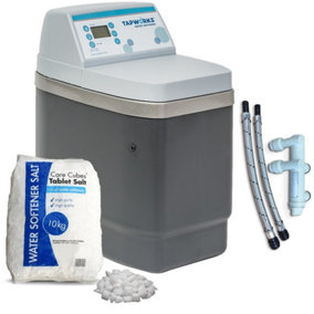 Tapworks NSC09PRO Water Softener Easyflow Metered - Full Installation Kit + Salt