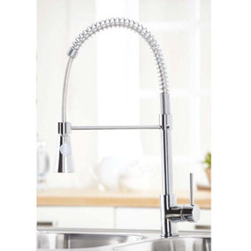 Target Pull Out Spray Kitchen Tap Chrome