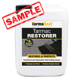 Tarmaseal Tarmac Restorer, Black, Superior in Performance to Tarmac Paint For Driveways, Tarmac Sealer, 100ml Sample