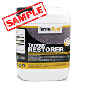Tarmaseal Tarmac Restorer, Dark Red, Superior in Performance to Tarmac Paint For Driveways, Tarmac Sealer, 100ml Sample