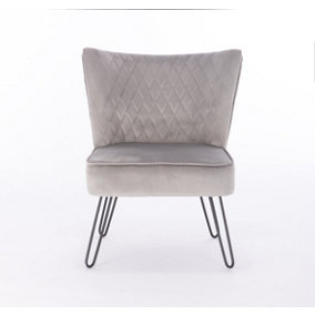 Tarnby Chair, Seal Grey, W64 x D64 x H81cm