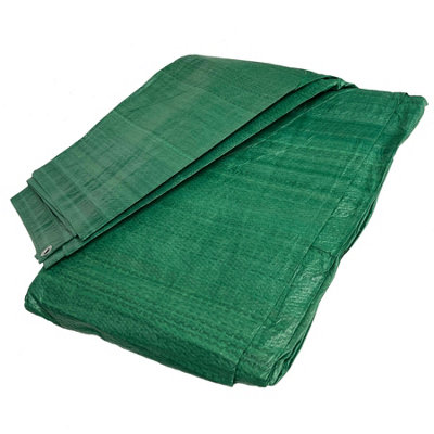 Tarpaulin Sheet Tarp Cover Ground Sheet Waterproof 5.4m x 7m 18ft x 24ft