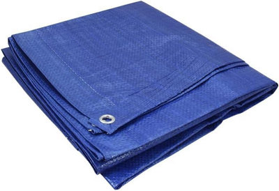 Tarpaulin Waterproof Cover Blue - 12ft x 18ft - (2028)