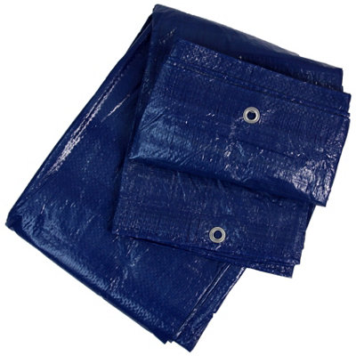 Tarpaulin Waterproof Cover / Ground Sheet 5m x 8m - 3