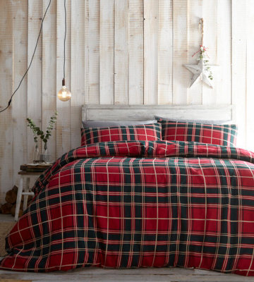 Tartan pillow hot sale cases