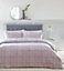 Tartan Pink 100% Brushed Cotton Single Duvet Cover and Pillowcase Set