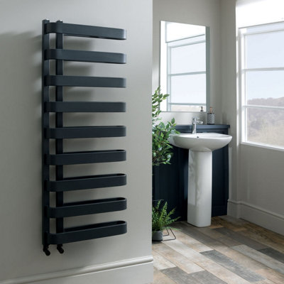 Tarvo Designer Radiator Anthracite 850x500mm