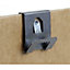 Taskar Black Clip Over Sawtooth Frame Hanger For 2-3mm Board (20 Pack)