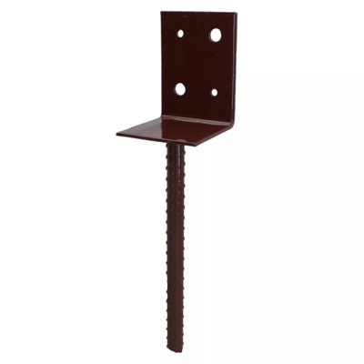 Taskar Concrete-in Post Anchor Bracket 220mm Spike for Timber Posts ...