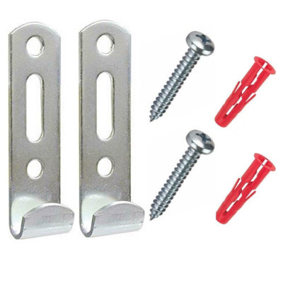 Taskar Heavy Duty J Wall Picture Hook Fixings 5 Pack DIY at B Q