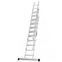 TASKMASTER Aluminium Professional Extension Ladder - 2.5m Triple