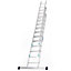 TASKMASTER Aluminium Professional Extension Ladder - 3.0m Triple