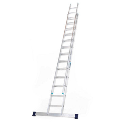 TASKMASTER Aluminium Professional Extension Ladder - 3.5m Double