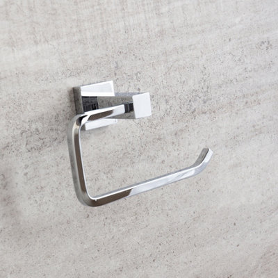 Tate Chrome Toilet Roll Holder - 1