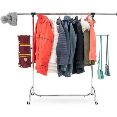 Tatkraft Falcon Freestanding Clothes Rail Organizer Heavy Duty ...