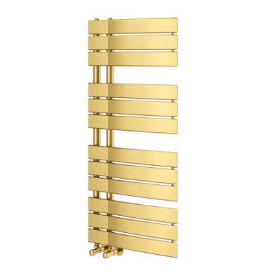 Taurus  Gold Heated Towel Rail - 1080x550mm