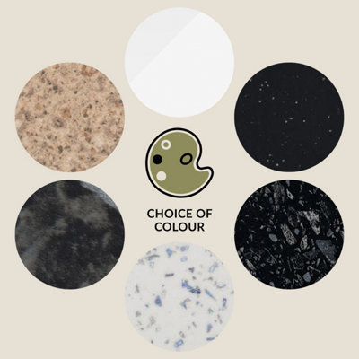 Taurus Sand MFC Laminate Kitchen Worktop, W 2000mm x L 28mm x D 365mm ...