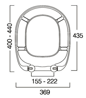 Tavistock Wrap Soft Close Toilet Seat - Ideal Standard Armitage