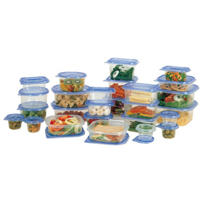 Taylor & Brown 104pc BPA-Free Stackable Food Storage Containers Set ...