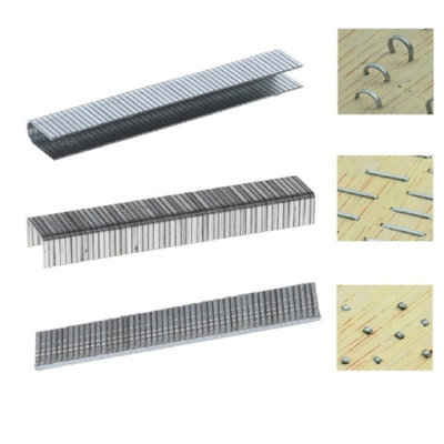 Taylor & Brown 1500 Pcs Heavy Duty Assorted Staples Pack for Stapler ...