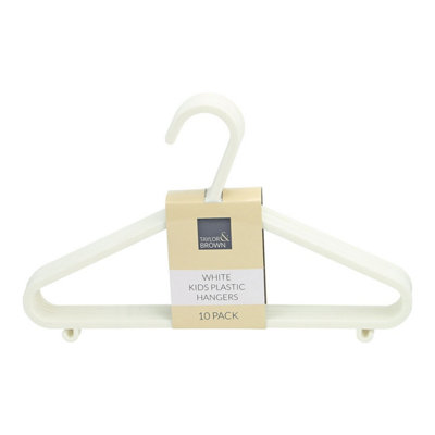 Colorful Children Kids Coat Hangers Plastic Clothes Hanger Cloth Rack AU